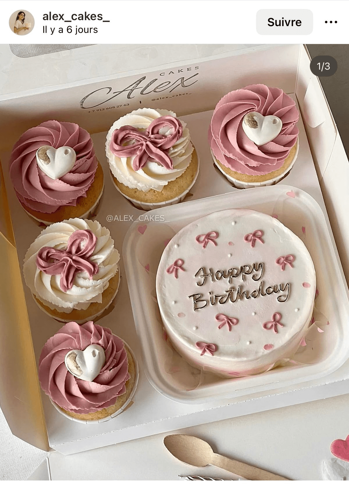 Cupcakes with cake