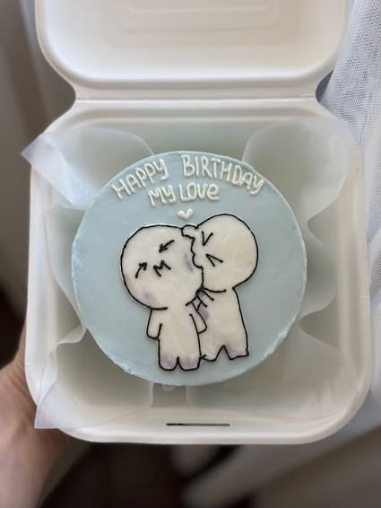 Bento cake by Sweet Cravings By Dua